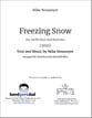 Freezing Snow SATB choral sheet music cover